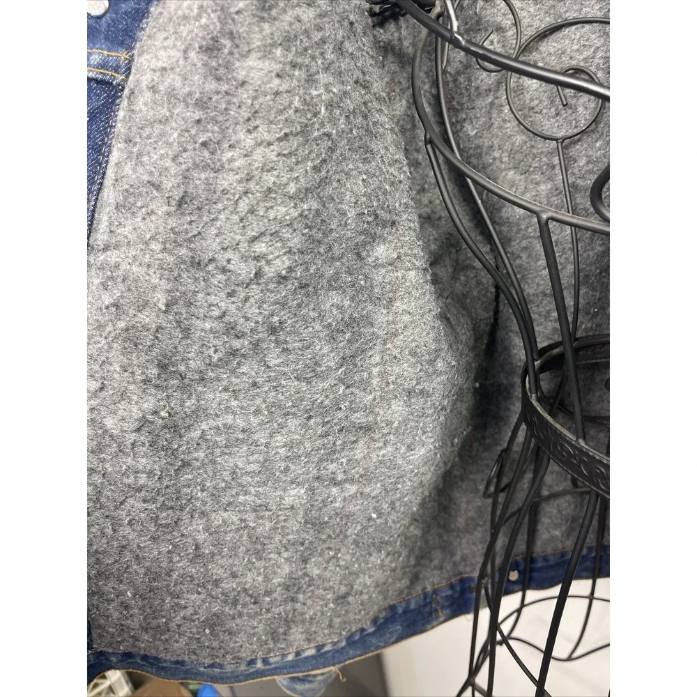 Vintage‎ Levi blanket lined denim jacket sz 42 70s 80s rare vtg USA